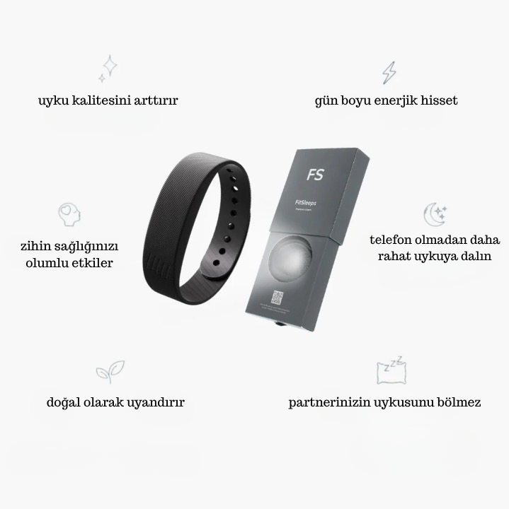 SilentPulse™ Premium titreşimli alarm cihazı